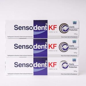 best dental recommendation toothpaste kf toothpaste for cavity protection 125 g (pack of 3) free from sls & parabens