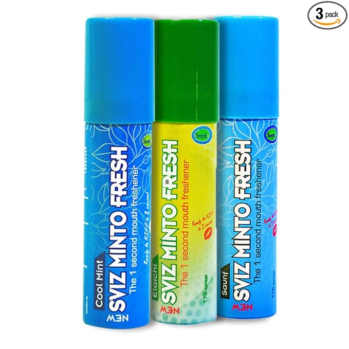 sviz 1 second mouth freshener spay (pack of 3) sviz 1 second mouth freshener spay (pack of 3)