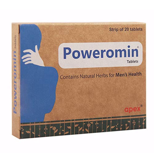 poweromin tablets for men's health – pack of 2 (40 tabs) poweromin tablets for men's health – pack of 2 (40 tabs)