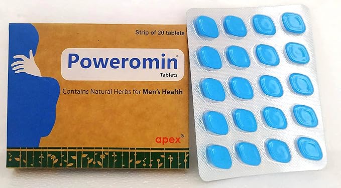 poweromin tablets for men's health – pack of 2 (40 tabs) poweromin tablets for men's health – pack of 2 (40 tabs)