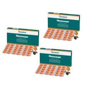 menosan tablets, gree, 30 count, pack of 3, green